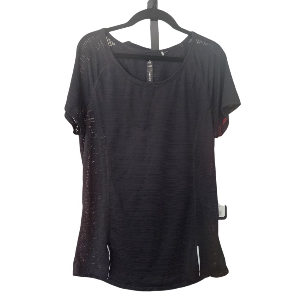 90 Degree by Reflex Top XL Black Activewear. New with Tags